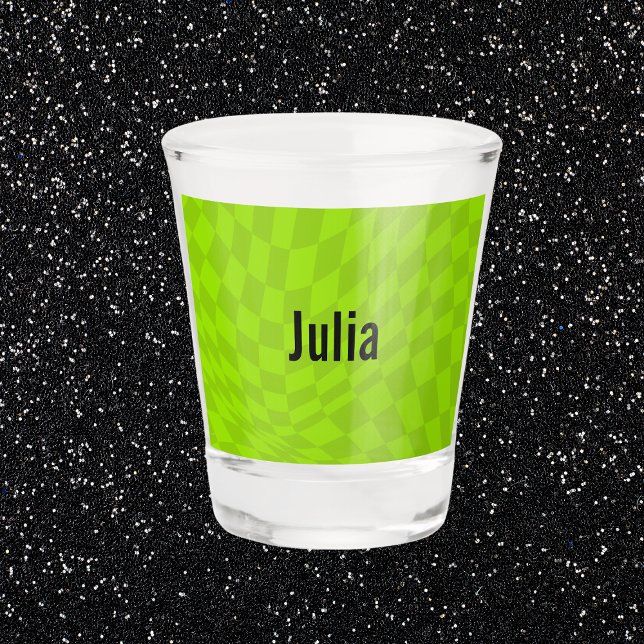 Vaso De Chupito Neon Slime Green Summer Bachelorette Bridal Party (Subido por el creador)