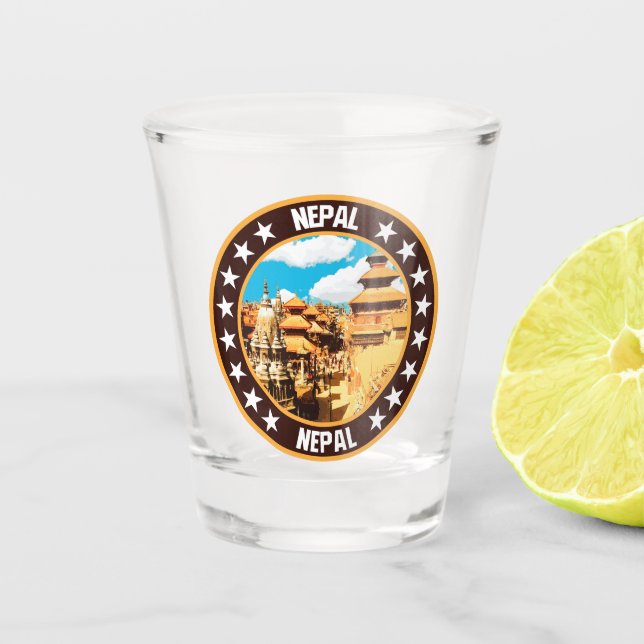Vaso De Chupito Nepal (Anverso)