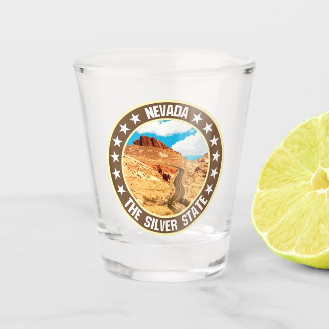 Vaso De Chupito Nevada (Anverso)