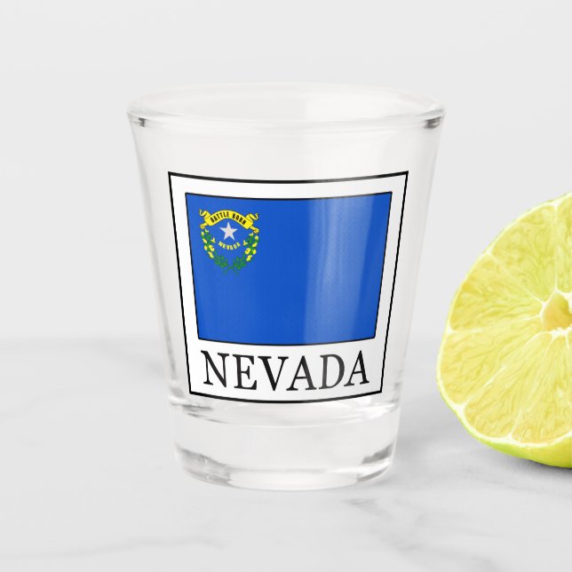 Vaso De Chupito Nevada (Anverso)