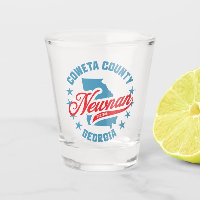 Vaso De Chupito Newnan, Georgia (Anverso)