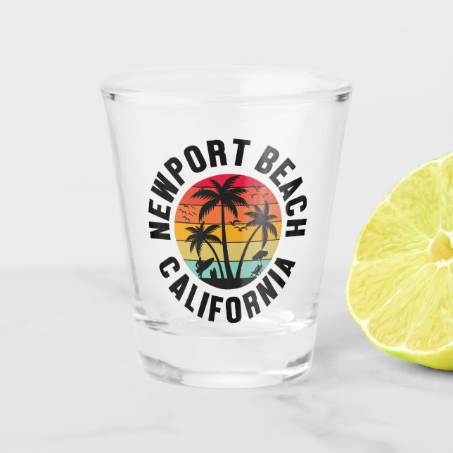 Vaso De Chupito Newport Beach, California (Anverso)