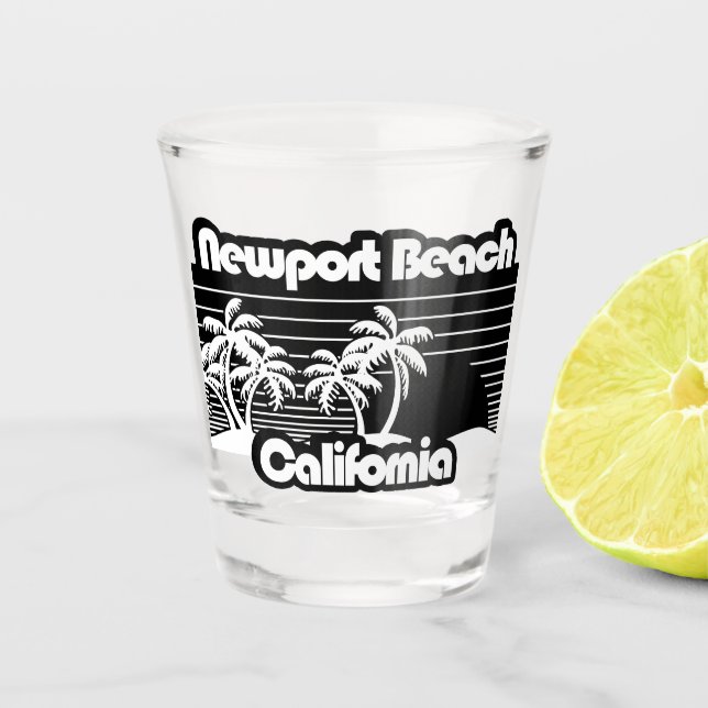Vaso De Chupito Newport Beach California (Anverso)
