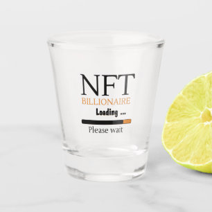Vaso De Chupito Nft multimillonario cargando divertidas inversione