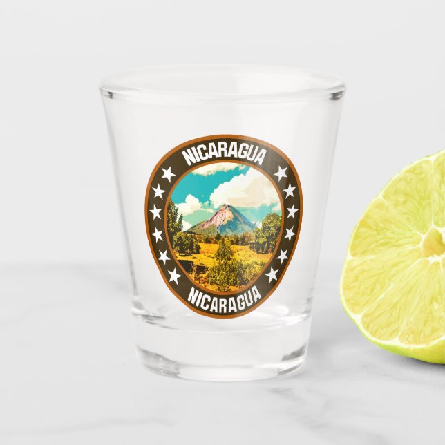 Vaso De Chupito Nicaragua (Anverso)