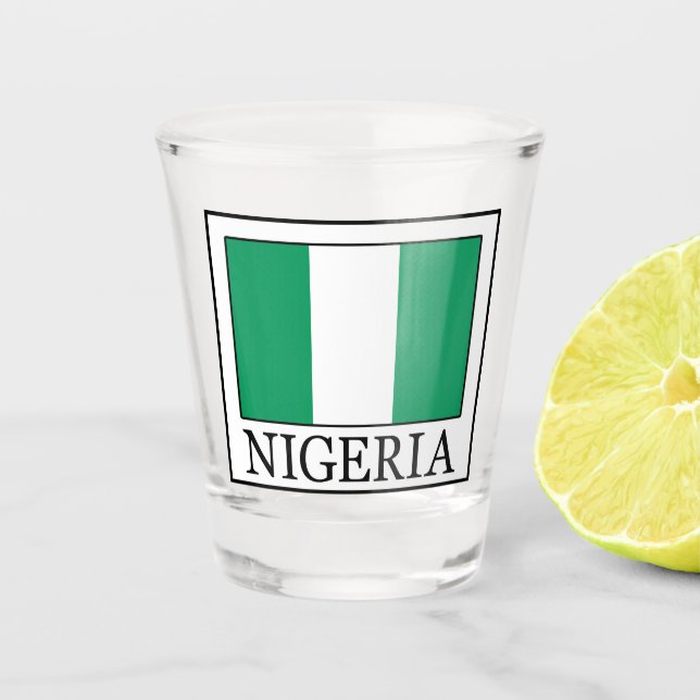 Vaso De Chupito Nigeria (Anverso)