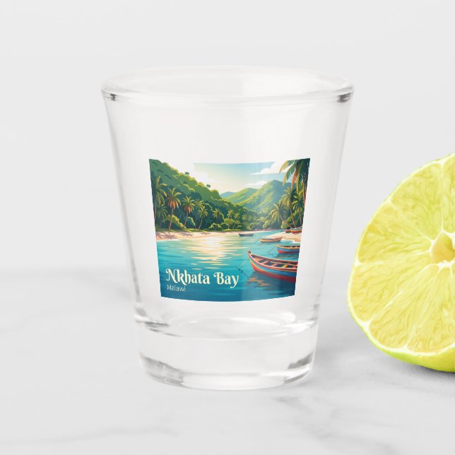 Vaso De Chupito Nkhata Bay Malawi (Anverso)
