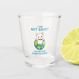 Vaso De Chupito No corto, basta de bajar a la Tierra - Humor de ga