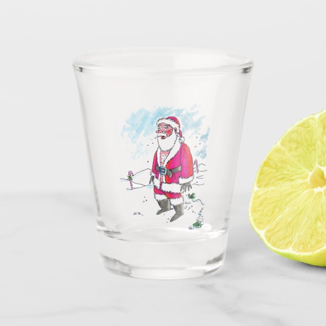 Vaso De Chupito No Ho Ho Ho Ho Ho es transparente. (Anverso)