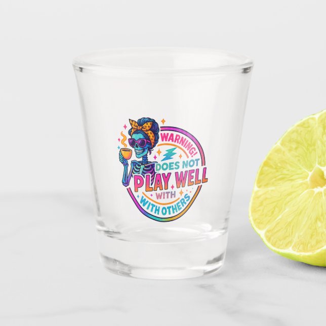 Vaso De Chupito No Juega Bien... (Anverso)