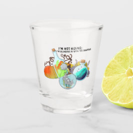 Vaso De Chupito No me estoy escondiendo; me estoy mezclando con lo