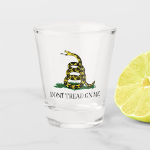 Vaso De Chupito NO ME HAGAN TREAD A MI Serpiente Gadsden