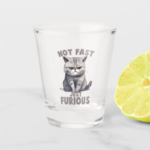 Vaso De Chupito No rápido, sólo curioso - Humor grisáceo