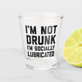 Vaso De Chupito No soy una cita graciosa borracha