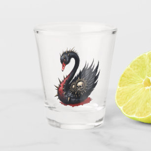 Vaso De Chupito No tu cisne promedio – Pinchos, calaveras y descar