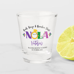 Vaso De Chupito NOLA BACHELORETTE WEEKEND Vidrio de disparo