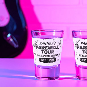 Vaso De Chupito Nombre de la fiesta de despedida de soltera de la 