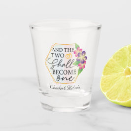 Vaso De Chupito nombre de la parte de compromiso linda