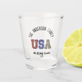 Vaso De Chupito Nombre de Reunión Personalizada de la Impresión de