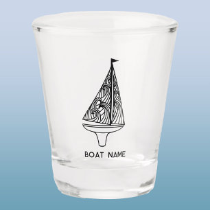 Vaso De Chupito Nombre del velero