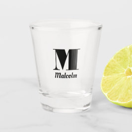 Vaso De Chupito Nombre Masculine Monogrammed Bodas Groomsman