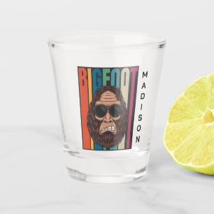 Vaso De Chupito Nombre personalizado Bigfoot