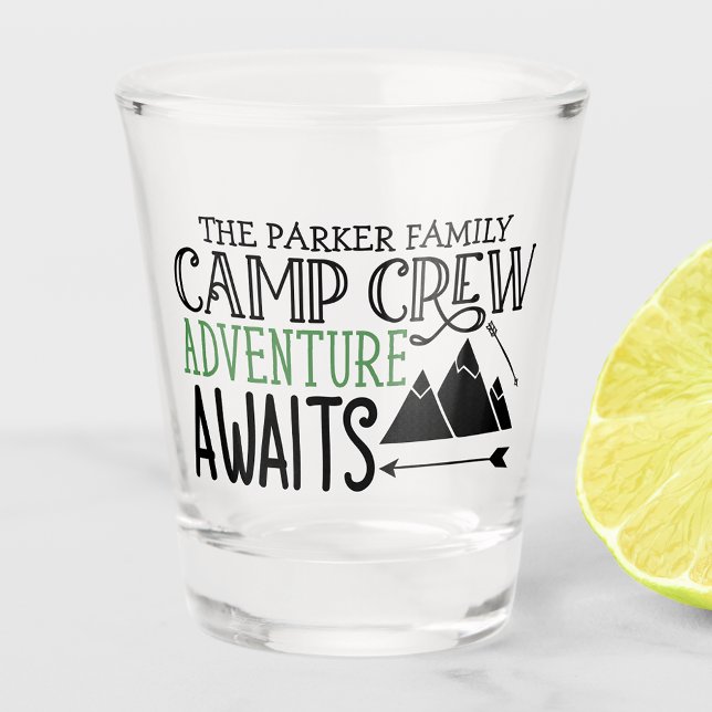 Vaso De Chupito NOMBRE personalizado Cabina Camping Adventure (Subido por el creador)