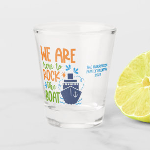 Vaso De Chupito Nombre personalizado / crucero de texto