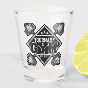 Vaso De Chupito NOMBRE personalizado Hogar de elevación de pesas G