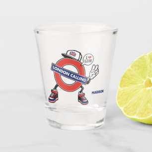 Vaso De Chupito Nombre personalizado Llamada a Londres