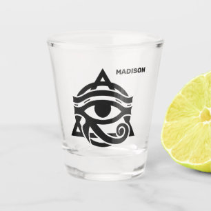 Vaso De Chupito Nombre personalizado Ojo de Horus