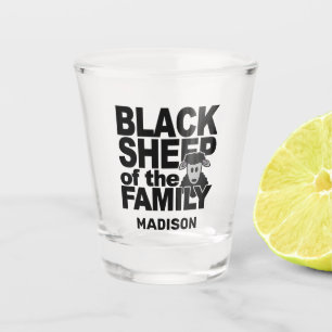 Vaso De Chupito Nombre personalizado "Oveja negra"