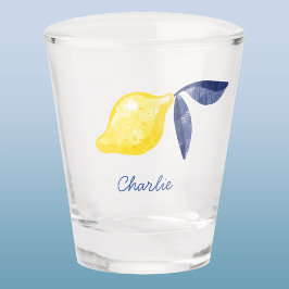 Vaso De Chupito Nombre personalizado personalizado de limón