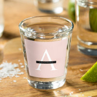 Nombre personalizado rosa pastel minimalista