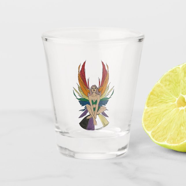 Vaso De Chupito Non-binary Faerie (Anverso)