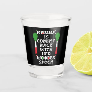 Vaso De Chupito Nonna Vuelve Con Su Cuchara De Madera