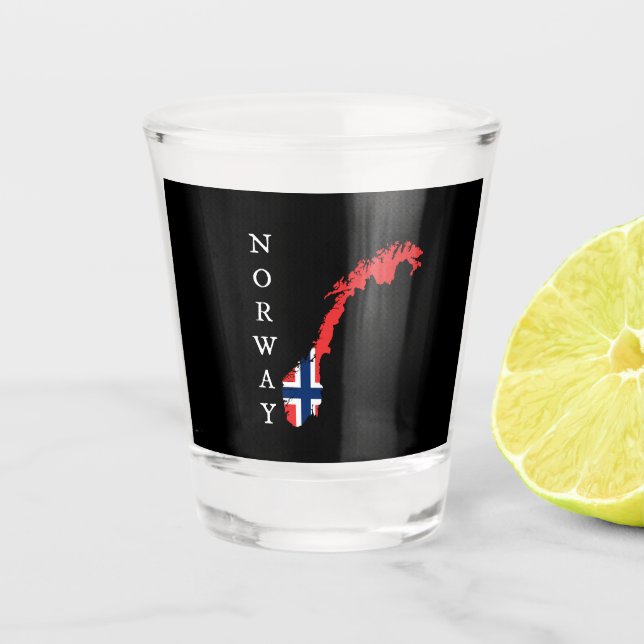 Vaso De Chupito Noruega (Anverso)
