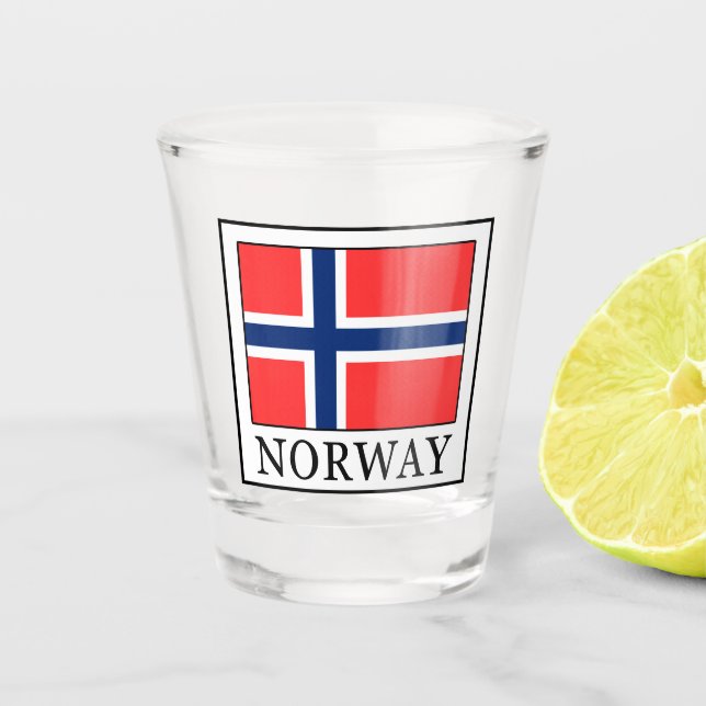 Vaso De Chupito Noruega (Anverso)