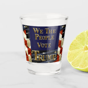VASO DE CHUPITO NOSOTROS, EL PUEBLO VOTA TRUMP