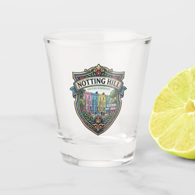Vaso De Chupito Notting Hill Reino Unido (Anverso)