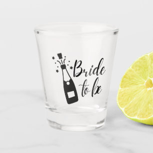 Vaso De Chupito Novia a recibir vidrio caliente