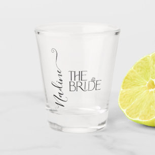 Vaso De Chupito Novia I Do Crew Custom Name Boda Ring