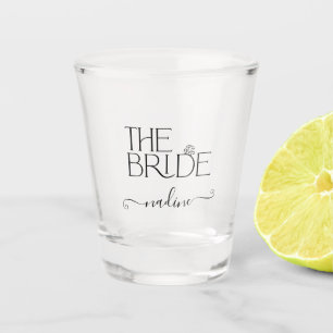 Vaso De Chupito Novia I Do Crew Custom Name Boda Ring