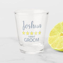 Vaso De Chupito Novia y Cortejo Nupcial 5 Estrellas Novio