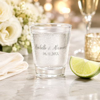 Vaso De Chupito Novia y Novio
