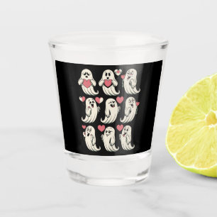 Vaso De Chupito Novio Fantasma Lindo Corazón Día de San Valentín D