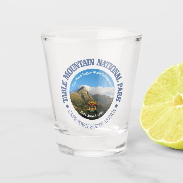 Vaso De Chupito NP de montaña de tabla (Anverso)