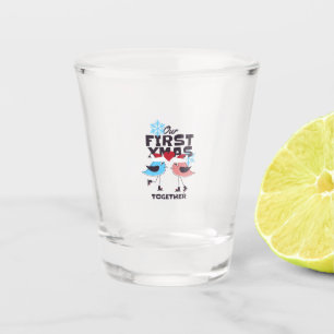 Vaso De Chupito Nuestras primeras Navidades juntas en nuevas bodas