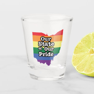 Vaso De Chupito Nuestro estado de orgullo  Ohio