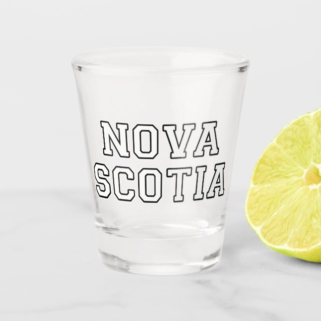 Vaso De Chupito Nueva Escocia (Anverso)